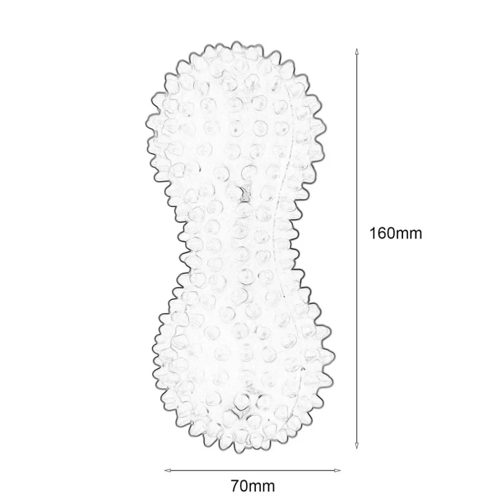 Практичный дизайн шипы в форме арахиса массажный шар телесная боль рельефная мышца боль Стресс арахисовая мяч терапия товары для здоровья