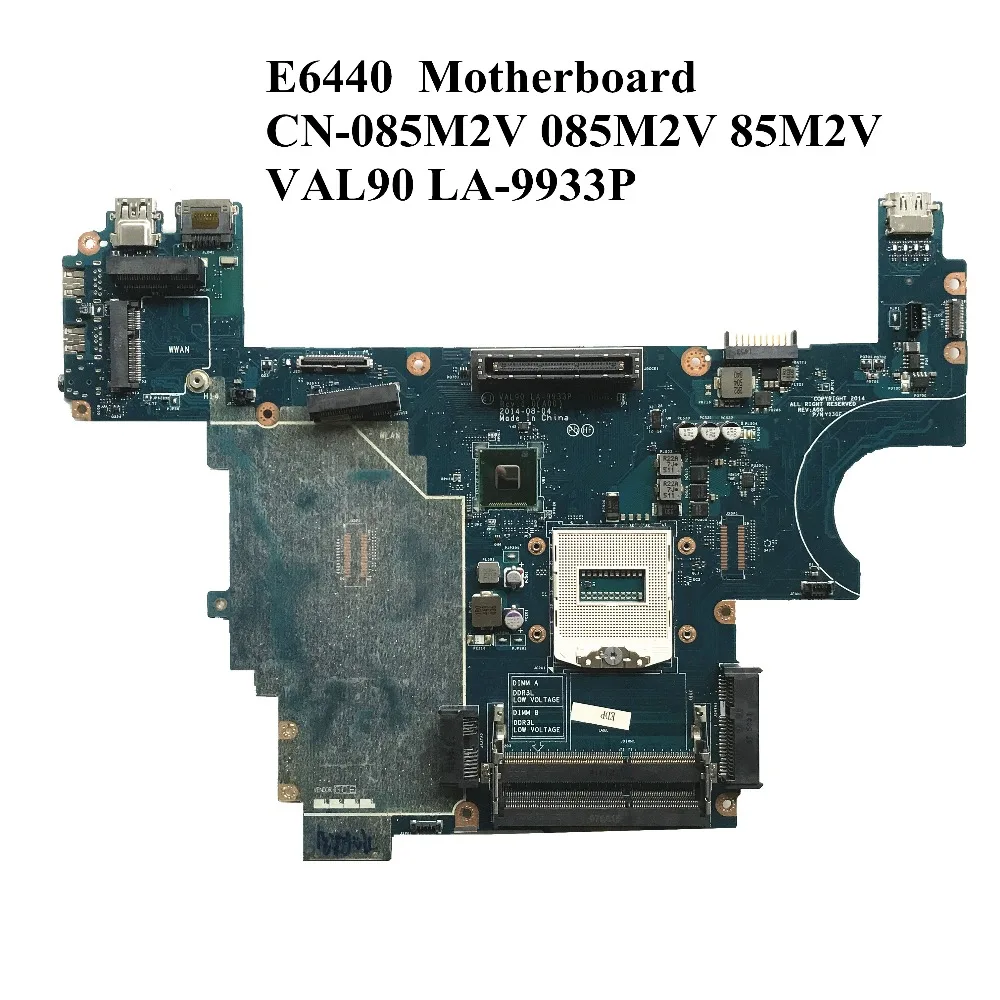 SZWXZY отлично подходит для материнской платы ноутбука DELL E6440 PGA947 DDR3L CN-085M2V 085M2V 85M2V VAL90