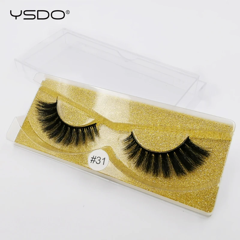

YSDO 1 pair eyelashes natural long 3d soft false lashes mink eyelashes strip 3d mink lashes eyelashes maquiagem 3d eyelashes 31G