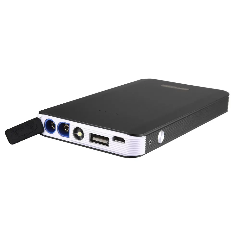 Portable Car Jump Starter Pack Booster LED Charger Battery Power Bank Portable Emergency Power Supply Metal Casing