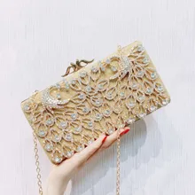 Роскошная стильная вечерняя сумка золотистого цвета с клапаном Феникса, женские клатчи, вечерние сумки на плечо с цепочкой, сумки через плечо, красивые сумочки, кошелек