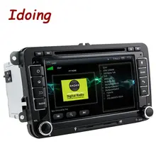 Idoing Android5.1For 2Din Volkswagen Touran/Passat/B6 Руль Автомобиля DVD Мультимедиа Видео Плеер Quad Core GPS Навигации 3 Г