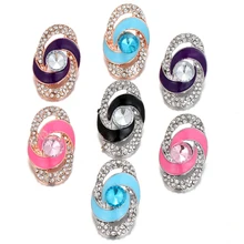 20 шт Новые оснастки ювелирные изделия Винтажные Цветы 18 мм металлическая застёжка, бусинка Серебро кожаный, с кнопкой браслеты с пуговицами ювелирные изделия