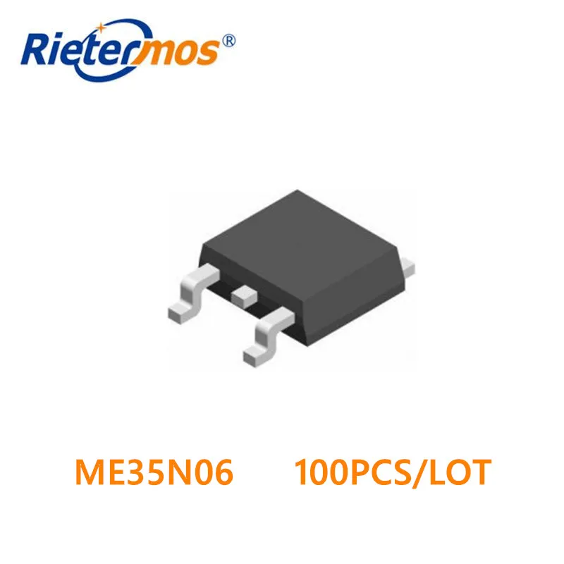 10 шт 100 N CHANNEL 60В ME35N06 35N06 TO252 высокое качество|n-channel| |