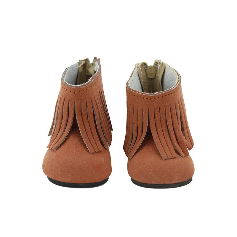 

Brown Boot Fit For 17 Inch 43cm Doll Shoes. Doll accessories