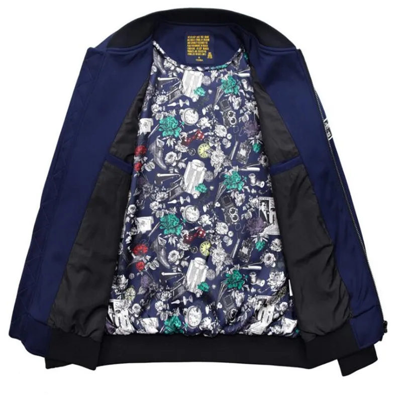 ROHOPO chaqueta de béisbol casual Hombre chaqueta de primavera de 2019 o el cuello de Baseball prendas de la Universidad de hombre de algodón suave respirar chaqueta