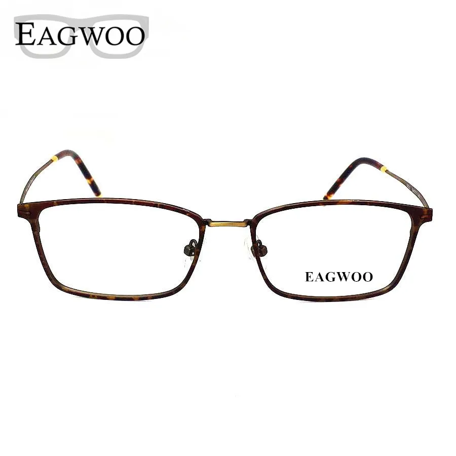 Titanium Eyeglasses Frame Vintage Nerd Big Size Optical ...