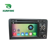 Quad Core 1024*600 Android 5.1Car DVD GPS Navigation Player Car Stereo for Audi A3 03-13 Bluetooth steering wheel control
