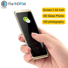 Taiml S8 ультра тонкий телефон 1,54 дюймов FM радио Фонарик bluetooth dialer маленький мобильный телефон