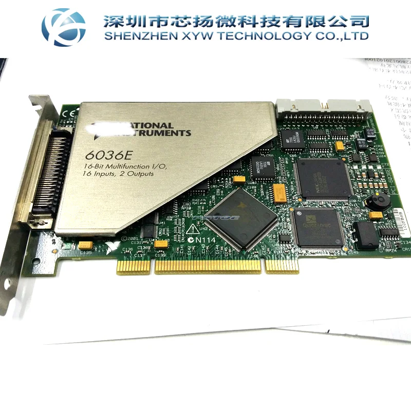 100% Оригинальный 98% Новый NI PCI 6036E Связь буквы данные в хаотичном/алфавитном