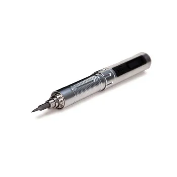 

ES120 Mini Electric Screwdriver OLED Screen Rechargeable Cordless Battery Screwdriver Stainless Steel Version with 4mm Bits