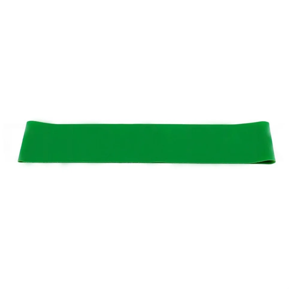 Новые натуральные латексные ленты для тренировок Пилатес занятия фитнесом Rehab yoga Core Loop Gym yoga Эспандеры высокого качества - Цвет: Зеленый