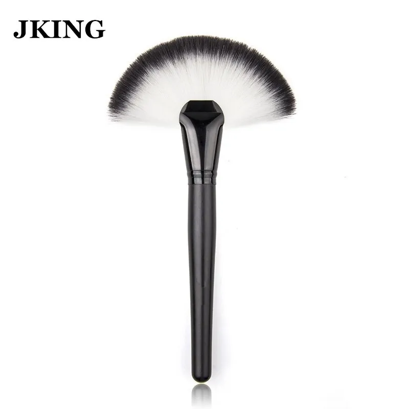 

Slim Fan Shape Powder Concealor Blending Finishing Highlighter Highlighting Makeup Brush Cosmetics Make Up Tool