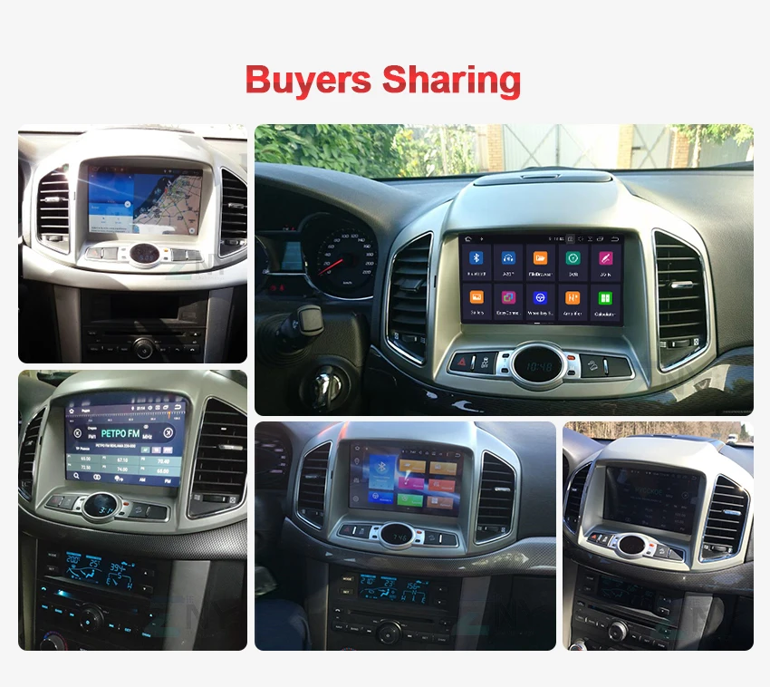 Flash Deal 8" IPS Android 9 Car DVD Stereo For Captiva 2011 2012 2013 2014 2015 1 Din Auto Radio Multimedia Wifi GPS Navigation Gift Camera 16