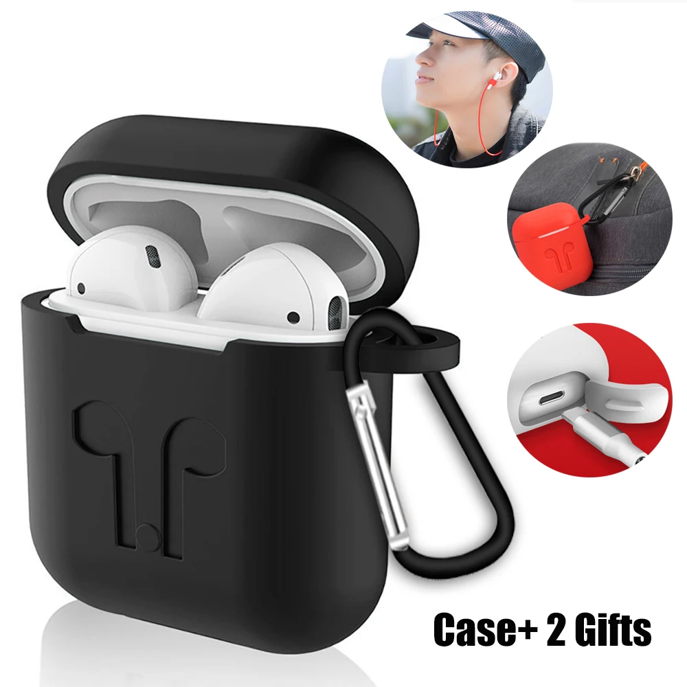 

3PC/Lot 360 Protective Silicone TPU Case For Apple Airpods Wireless Earphone i19 i13 i11 i10 i9s TWS Charging Air Pods Cover