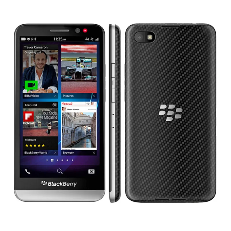 Разблокированный мобильный телефон BlackBerry Z30 двухъядерный 4G WiFi 8MP 5," 16 GB rom Восстановленный мобильный телефон