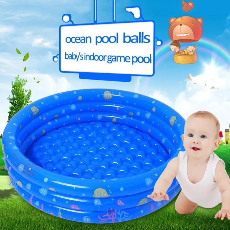 

Portable Bubble Fish Print Newborn Baby Bathtub Inflatable Elastic Kid Bathroom Swimming Pool Baby Pool Raft Toy boia piscine