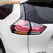 Car styling Tail Lights For Nissan X-trail Xtrail 2014-2019 Led Tail Light Fog lamp Rear Lamp DRL + Brake + Park + Signal lights Car styling Tail Lights For Nissan X-trail Xtrail 2014-2019 Led Tail Light Fog lamp Rear Lamp DRL + Brake + Park + Signal lights