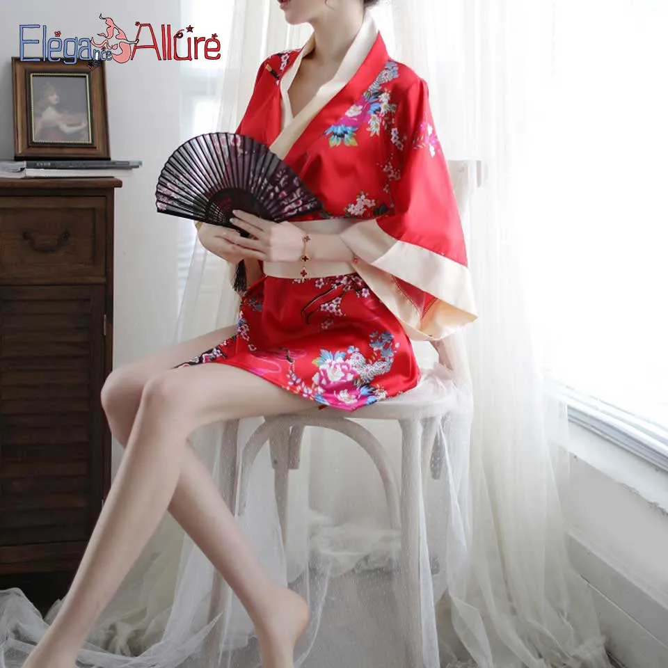 Cardigan Dress Silk Robe