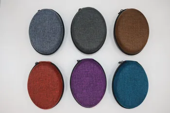 

Earphone Holder textile Case Storage Carrying Hard Bag Box Case For Earphone Headphone Accessories Earbuds