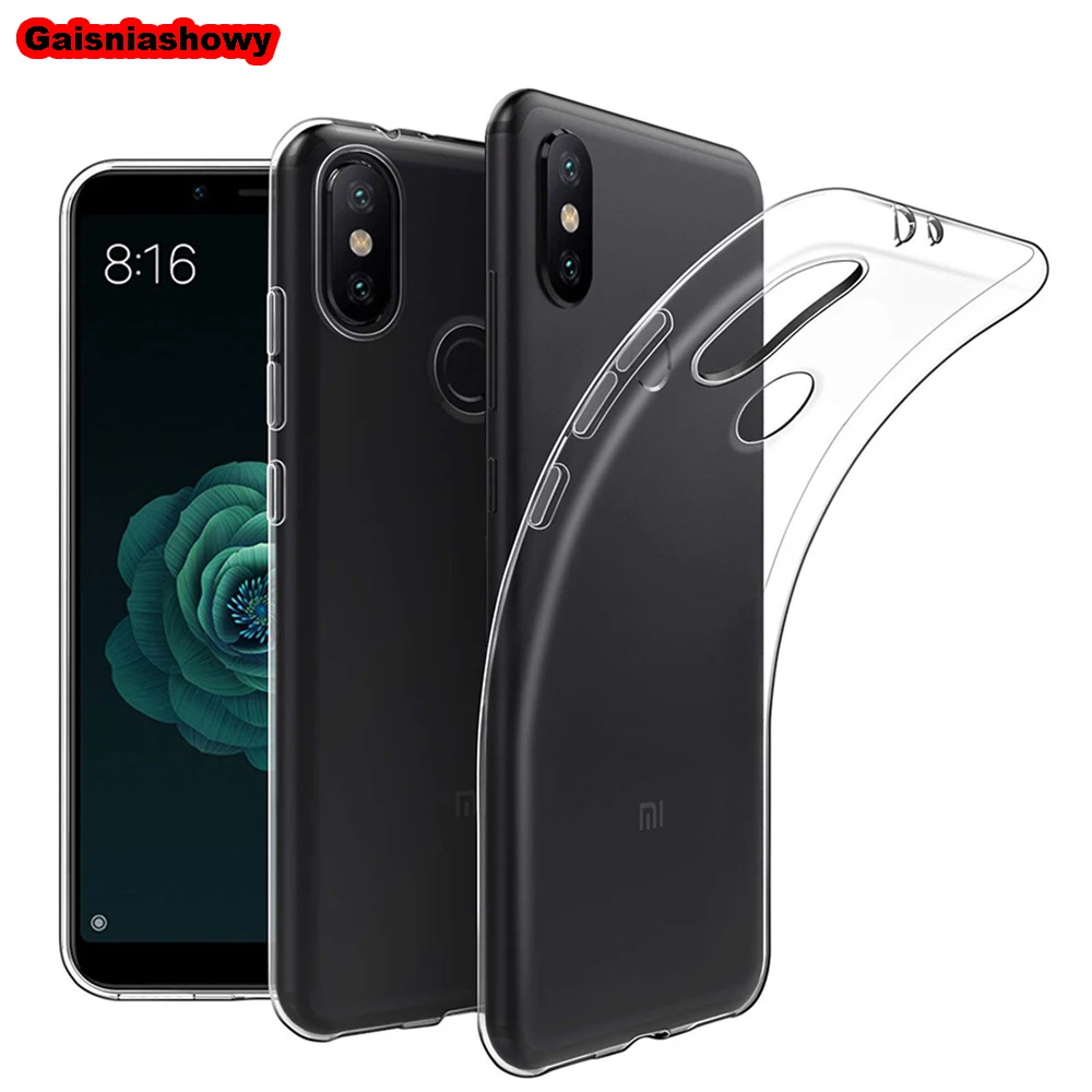 Case For Xiaomi Mi 8 SE A1 A2 5S 5C 5X 6 6X Note 3 Mix 2 2S Redmi S2 6A 5 5A 4 4X Plus Lite Clear TPU Phone Cover |