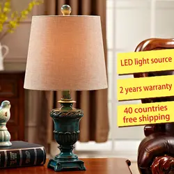 Спальня лампа ночники Nordic современный европейский американский кантри ретро минималистский гостиная декоративные лампы