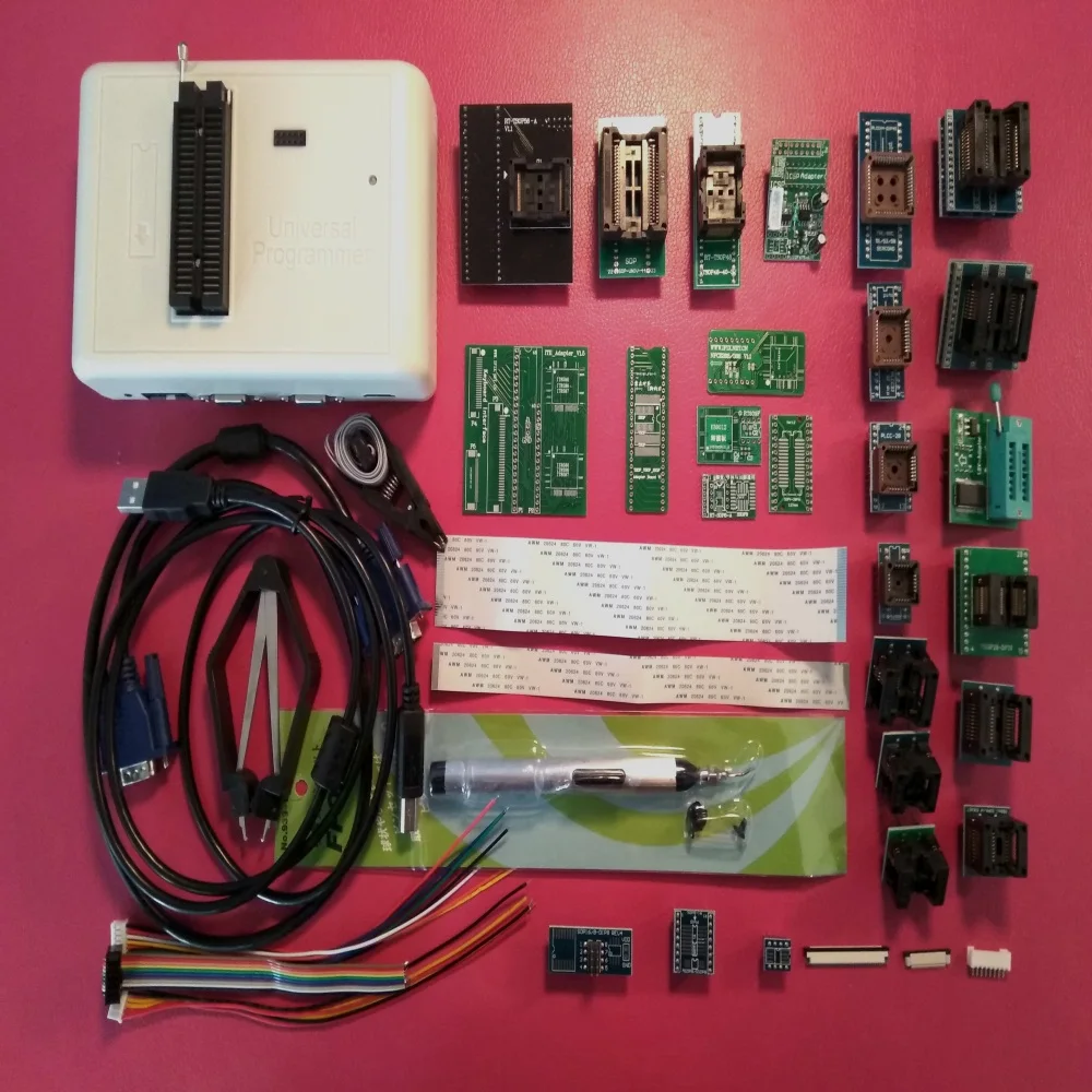 US $208.00 2020 NEW Original RT809H EMMCNand FLASH Extremely Universal Programmer RT809H31 AdaptersSucking Pen EMMCNandEDID Cable