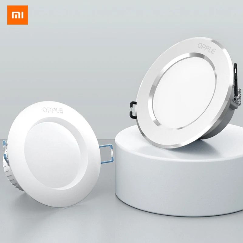 

Xiaomi Mijia Youpin OPPLE 3 watt LED downlight White Light and Warm White Light PC and Aluminum Material LED Light