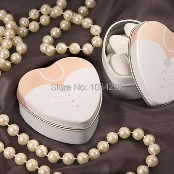 

Dressed To The Nines Heart Shaped Bride Or Groom Mint Tins Tin Candy Box Boxes Wedding Gift Favors Free Shipping