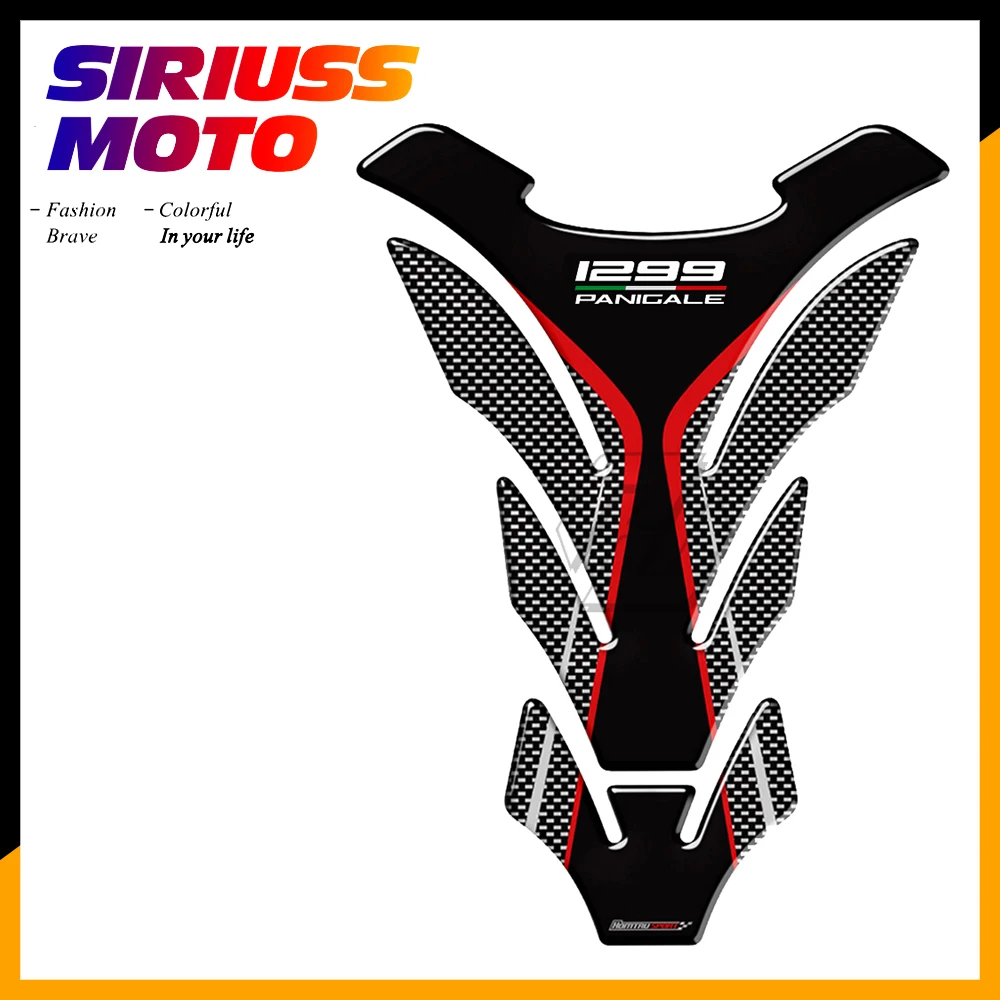 

3D Motorcycle Tank Pad Protector Case for Ducati 1299 Panigale S R Final Edition Decals