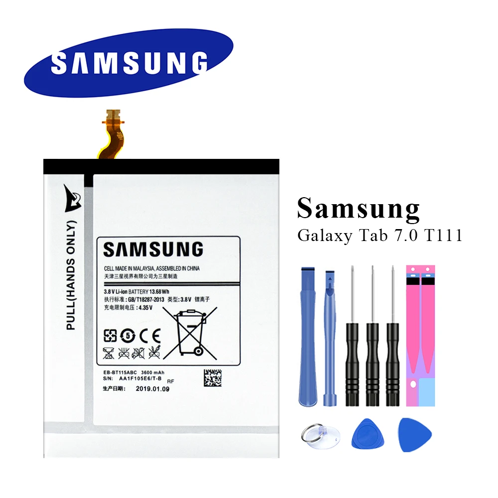 Оригинальный аккумулятор для планшета Samsung Galaxy Tab 3 Lite 7 0 SM T111 T110 T115 EB BT115ABC