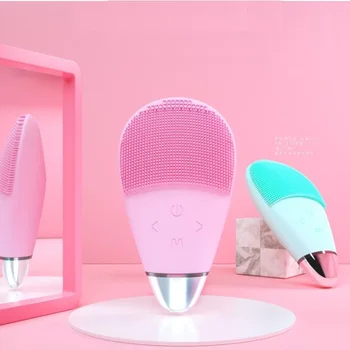 

New Arrival Silicone Beauty Washing Pad Facial Exfoliating Blackhead Face Cleansing Brush Tool Soft Deep Cleaning Face Brushes