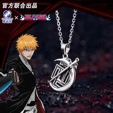 Bleach Anime Pendant Sterling Silver 925 Comics Role Hitsugaya Toushirou Hyorinmaru Cosplay Figure Gift For Boyfriend Bleach Anime Pendant Sterling Silver 925 Comics Role Hitsugaya Toushirou Hyorinmaru Cosplay Figure Gift For Boyfriend