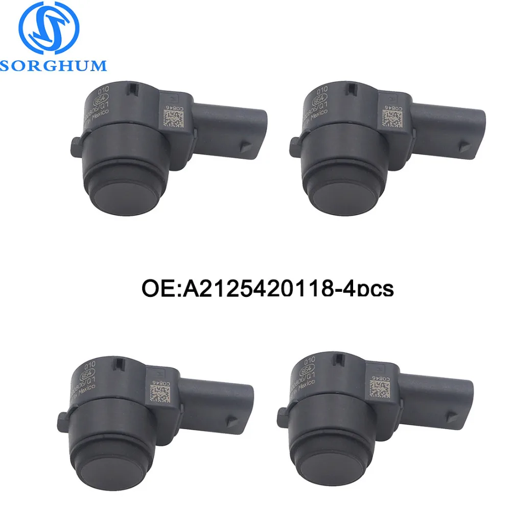 Датчик парковки PDC для Mercedes W169 W245 W204 W212 W221 C207 A207 CLS Class C250 C350 E300 E350 4 шт. A2125420118 2125420118 |