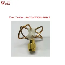 4 клеверная листовая антенна SMA мужской RHCP круговая поляризация всенаправленная 5,8 GHz антенна