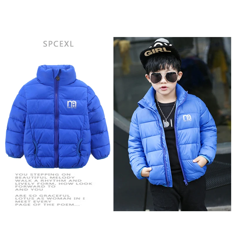 

High quality winter thickening, warm coat jacket, 2017 new casual cotton padded clothes, 3-8 year old boy and girl fashion coat