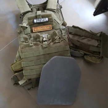 

2pcs Tactical Soldier Gear EVA Body Carrier Vests SAPI Shock Plate Airsoft Wargame Dummy Foam Hunting Vest 2cm Armor Plates