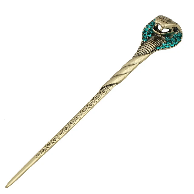Cobra Design Hair Sticks Crystal Snake Model Women Hairpin Cobra Design Hair Sticks Crystal Snake Model Women Hairpin Chopsticks S Clips For