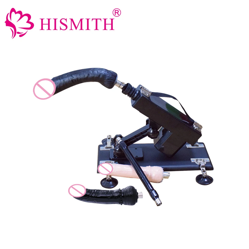  HISMITH Upgrade Affordable Sex Machine for Men and Women Automatic Masturbation Love Robot Machines with Big Dildo Adult Sex Toy 