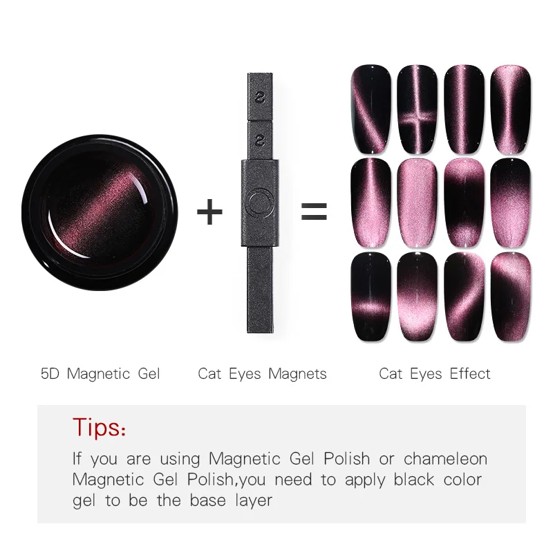 Magnet and ND-04 NICOLE DIARY 5D кошачий глаз Гель-лак для ногтей Vernis Полупостоянный 4D УФ Магнитный Гель-лак для ногтей светодиодный гель-праймер для ногтей отмачиваемый 5 мл - Цвет: Magnet and ND-04