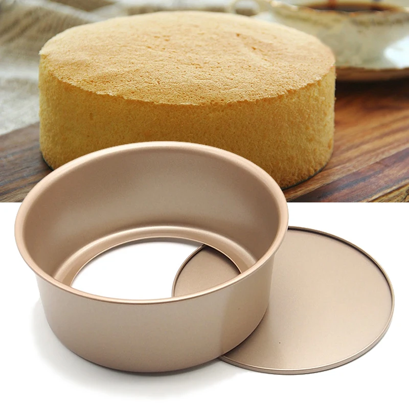 Round Cake Mold Cheesecake Pan With Removable Bottom Cake Mold Non
