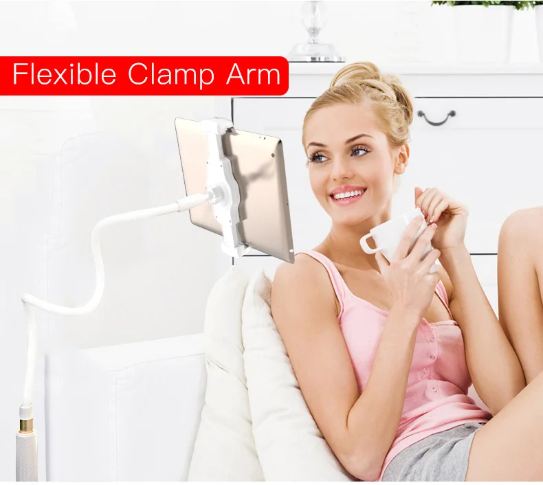 Flexible Long Arm lazy Phone Tablet Holder (5)