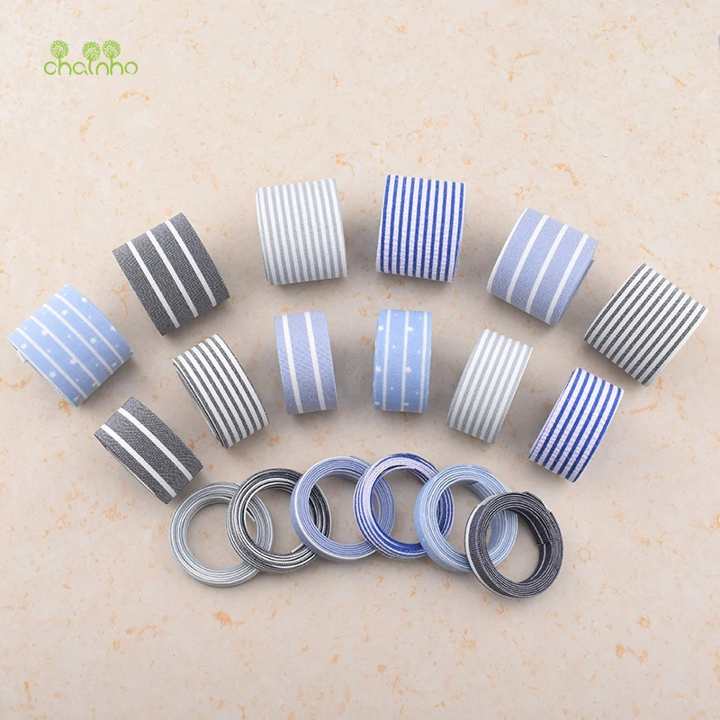 

Chainho,High quality 18 Yard Denim Ribbon Set,For DIY Handmade Gift Craft Packing,Hair Accessories,Wedding Materials Package