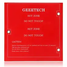 Me Creator 3D Printer Mini Square PCB Heatbed Dimensions 152x152x1.6mm Power Input DC 12V 12A