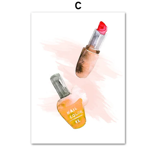 Paris-Brand-Makeup-Lipstick-Perfume-Nordic-Posters-And-Prints-Wall-Art-Canvas-Painting-Decoration-Pictures-For.jpg_640x640 (2)
