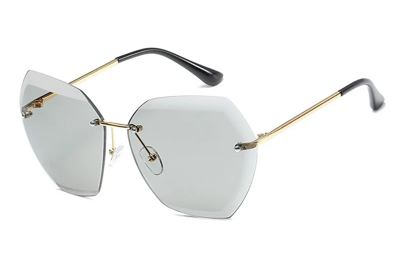 Luxury Vintage Rimless Sunglasses Women Brand Designer Oversized Retro Female Sunglass Sun Glasses For Women Lady Sunglass 2018 HTB1S.UNfDnI8KJjy0Ffq6AdoVXaC - Luxury Vintage Rimless Sunglasses Women Brand Designer Oversized Retro Female Sunglass Sun Glasses For Women Lady Sunglass 2018
