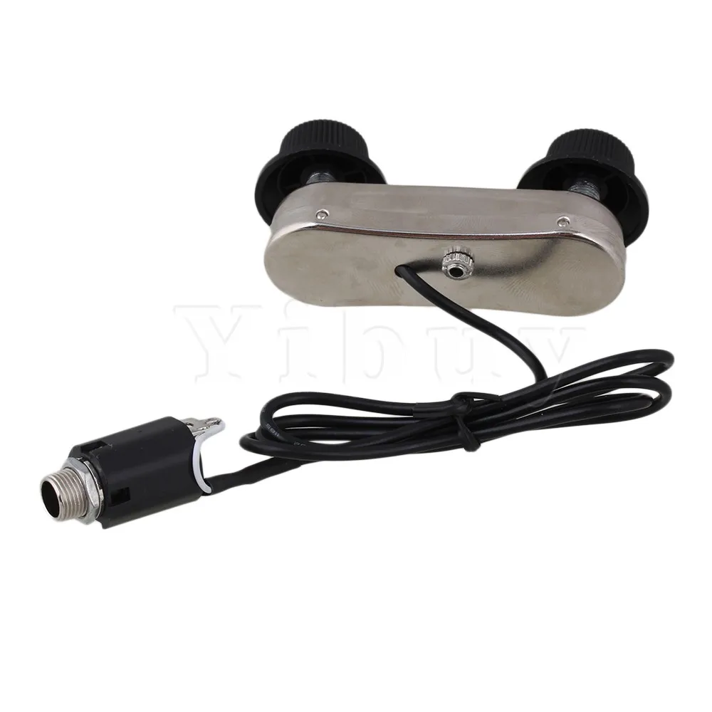 Yibuy Acoustic Guitar Pickup Piezo & Passive Preamp PS700