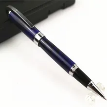 Baoer 517 высокое качество, голубой цвет Бизнес Школа Офис Средний перо Ручка-роллер
