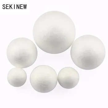 

SEKINEW 10pcs Modelling Polystyrene Styrofoam Foam Ball White Craft Balls For DIY Christmas Party Car Decoration Car Ornaments