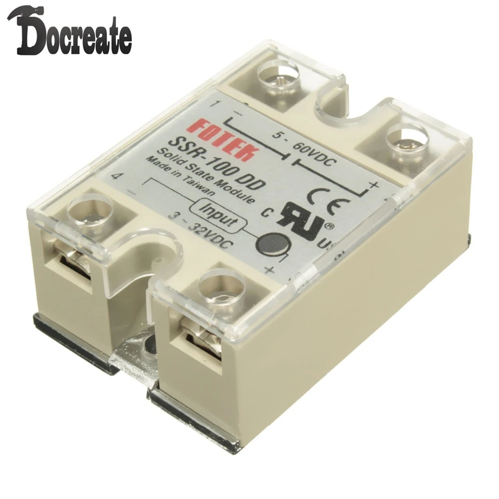 SSR 100 DD Solid State Module Solid state Relay DC DC 100A 3 32V DC/5